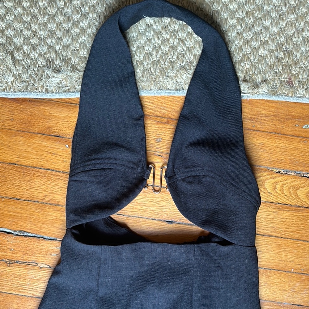 Black Halter dress